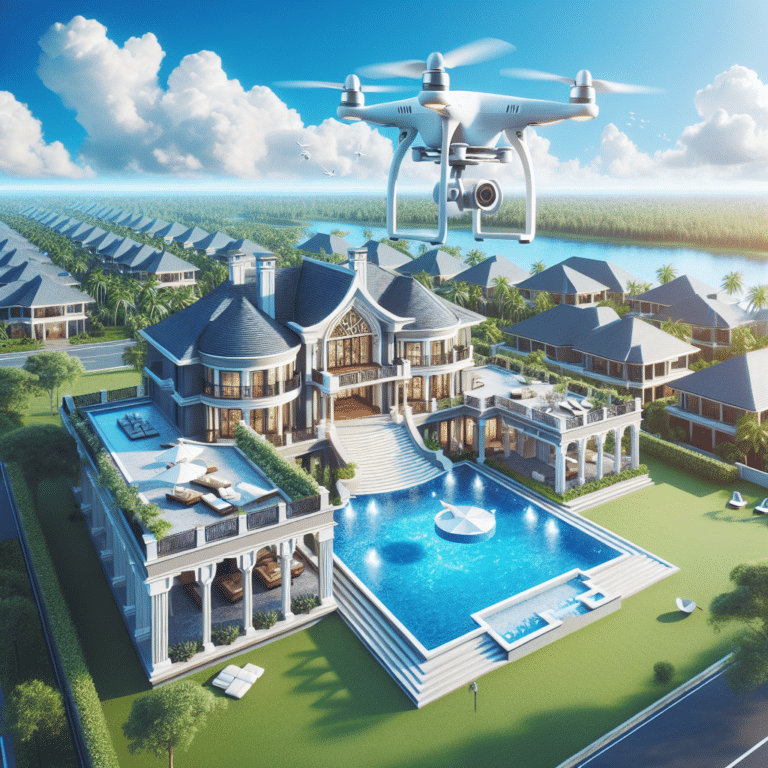 Maximizing Drone Features for Real Estate Photography