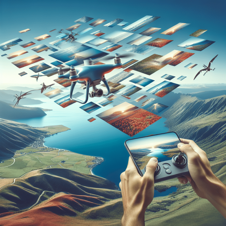  "Creating Panoramic Views by Combining Multiple Drone Images