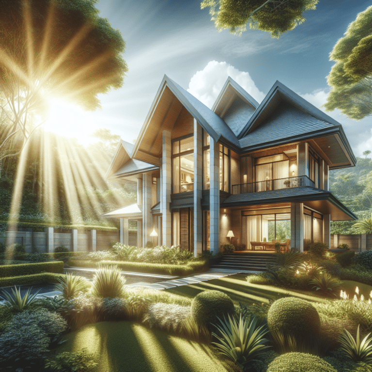 Utilizing Sunlight for Impressive House Shots