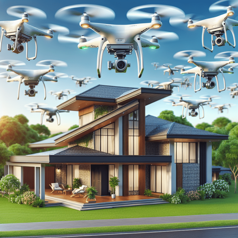 Maximizing Drone Features for Real Estate Photography