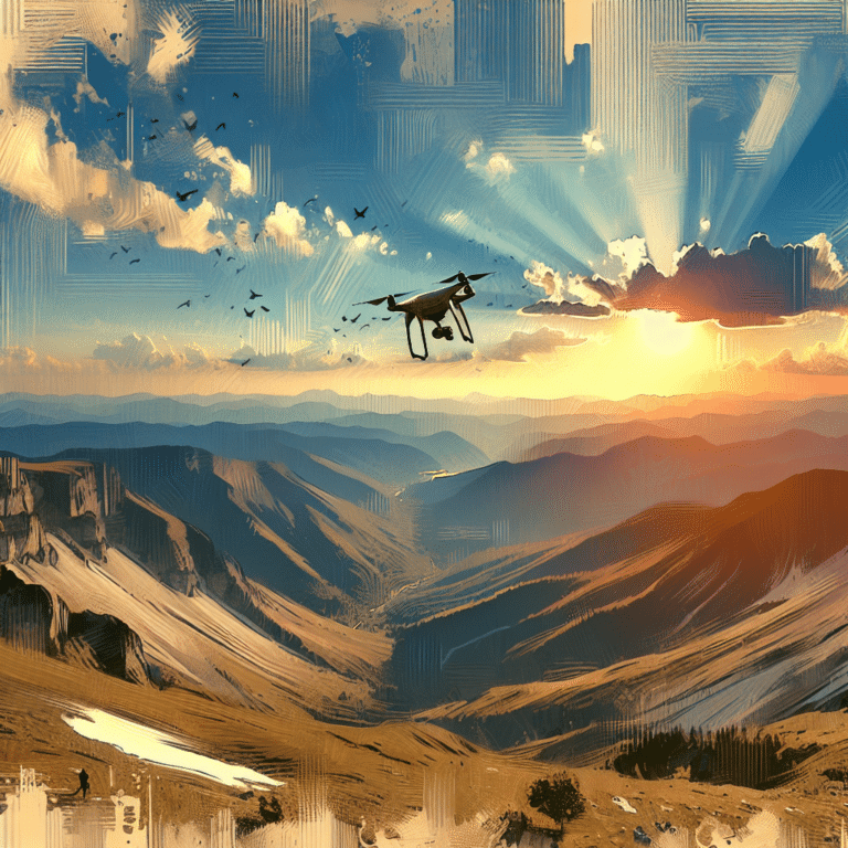  "Creating Panoramic Views by Combining Multiple Drone Images