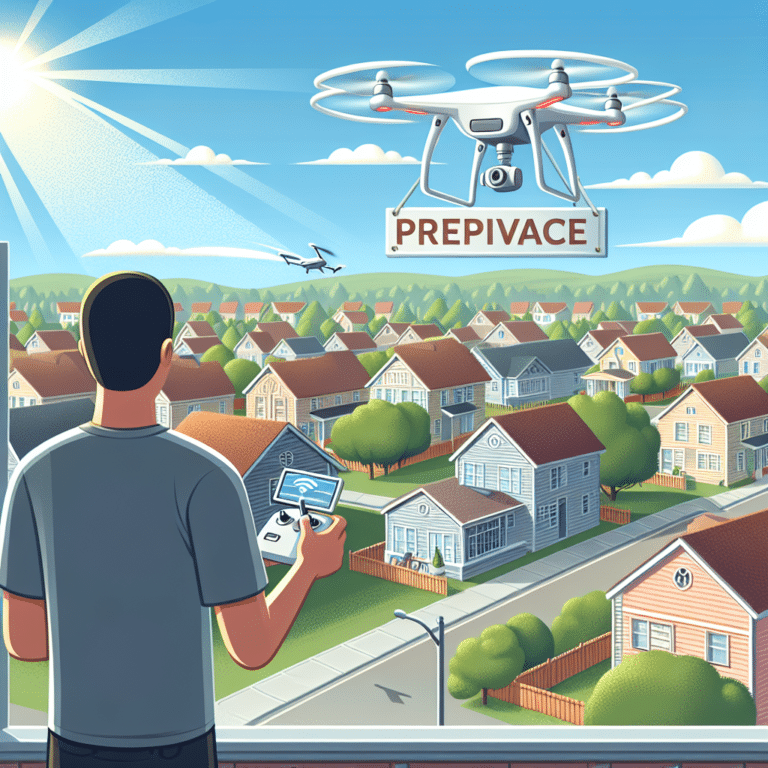 Respecting Privacy while Flying Drones Over Homes