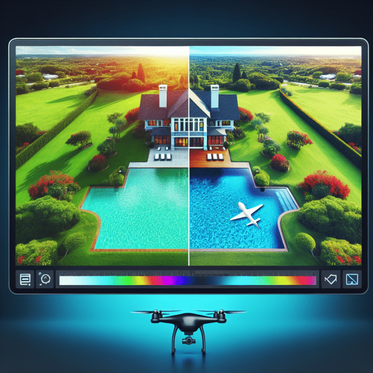 Color Grading Aerial Drone Videos for Real Estate Listings