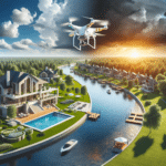 Navigating Weather: Outdoor Drone Photography for Real Estate