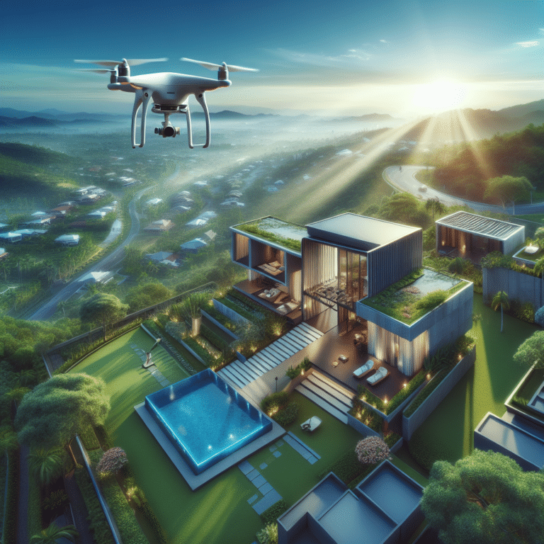 Highlighting Property Features with Drone Photography