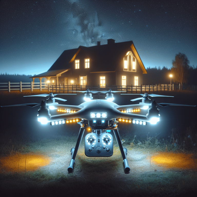 Drone Lighting Accessories for Low-Light Property Shoots
