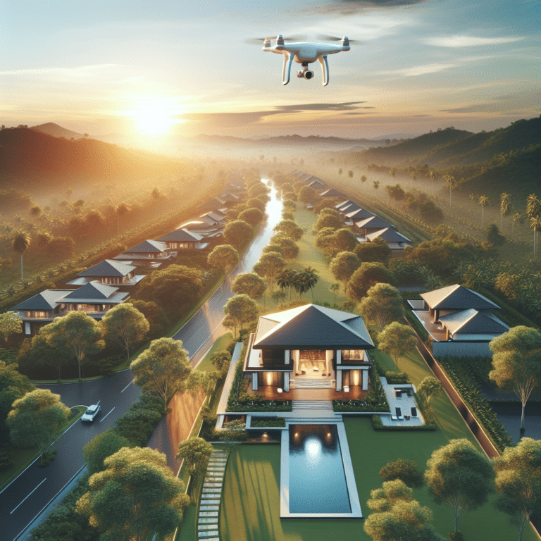 How to Achieve Professional Real Estate Photos with Drones
