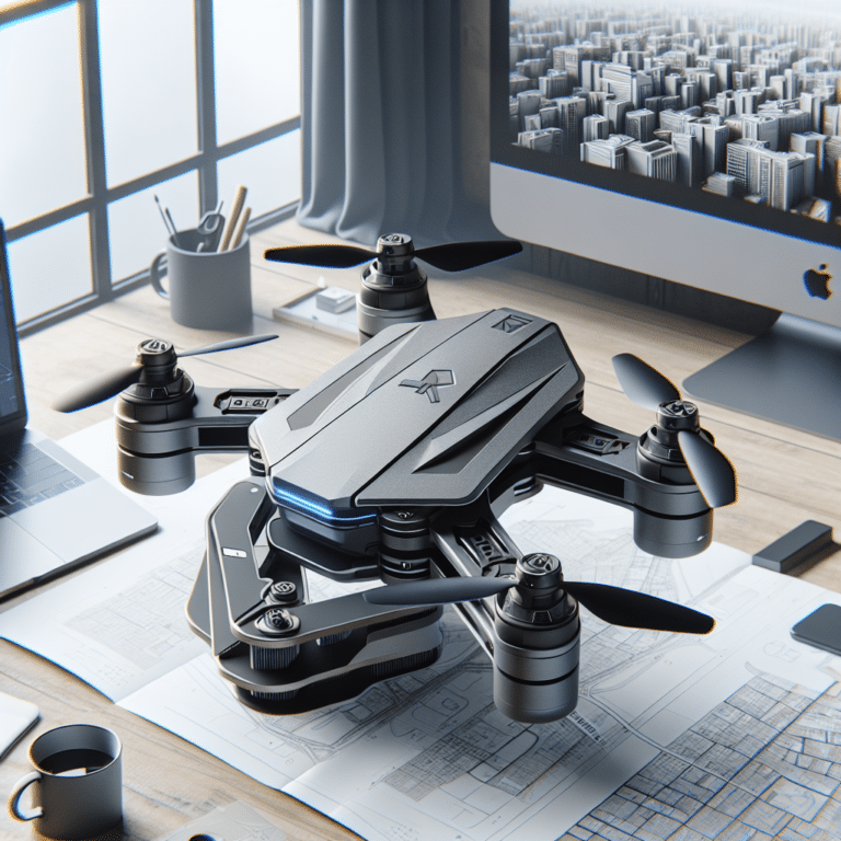 Foldable drones for small real estate teams