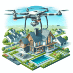 Cameras for drones used in property photography