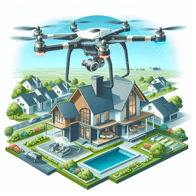 Cameras for drones used in property photography