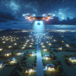 Drone lighting accessories for low-light property shoots".