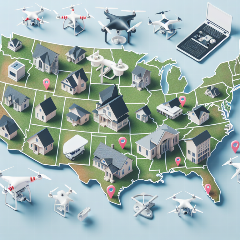 State-Specific Drone Laws for Real Estate Professionals: A Comparative Study
