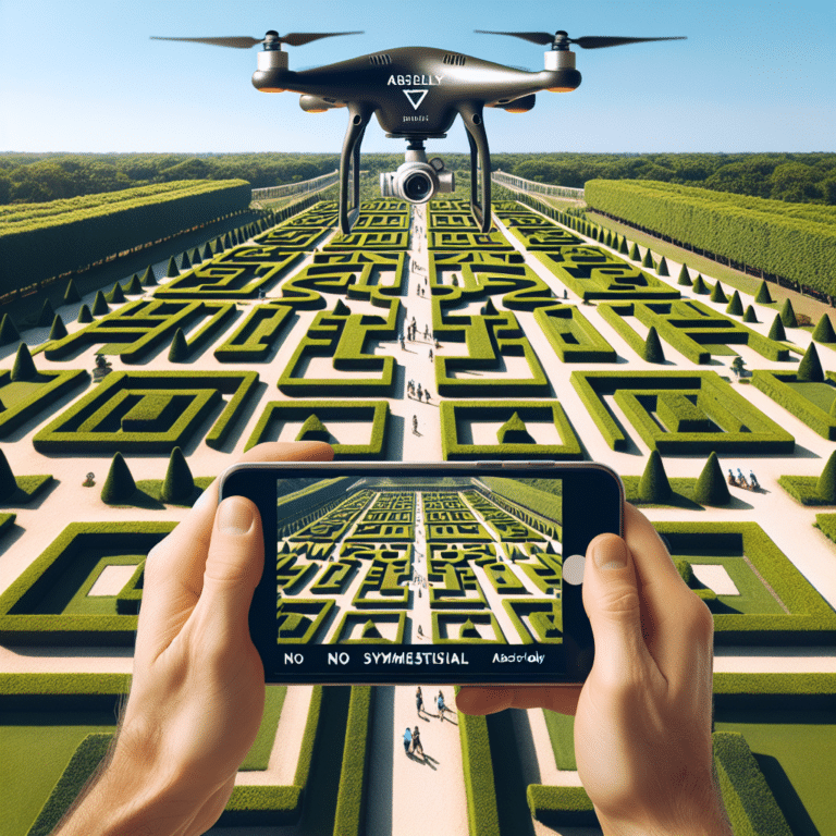 Creating Symmetrical Shots with Drone Cameras