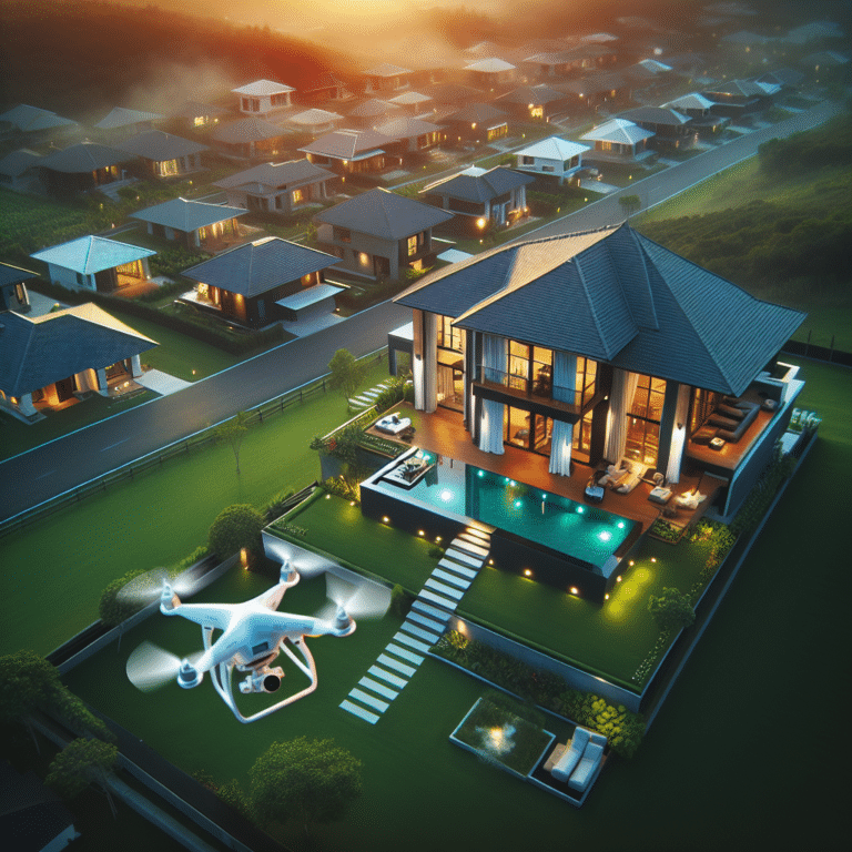 Enhancing Real Estate Listings with Effective Drone Photography