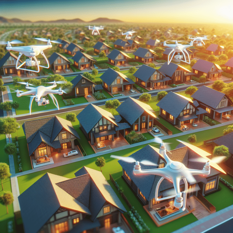 Lightweight drones for on-the-go property shoots