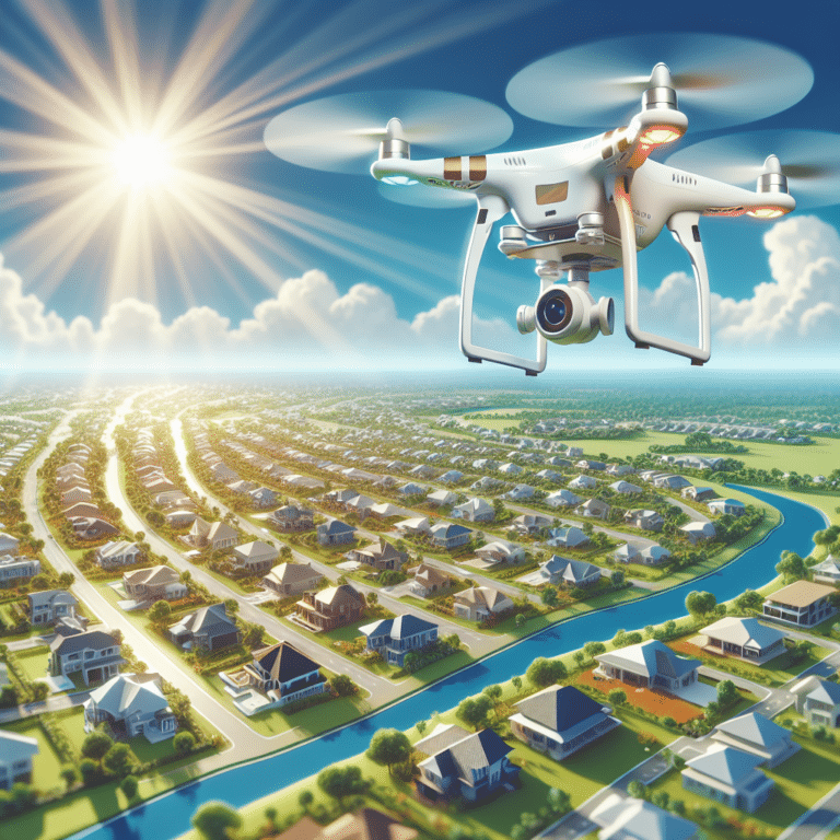 How to Use Sunlight for Drone Property Photos