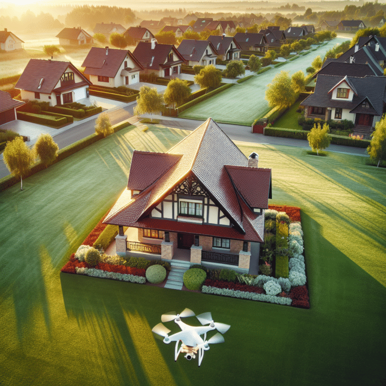 How to Capture Property Exteriors with Drones